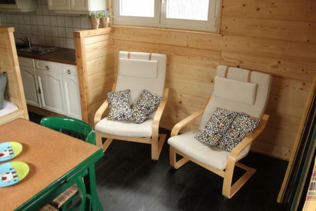 Chalet - Camping 'T Dekske Wintelre Eksteriør billede