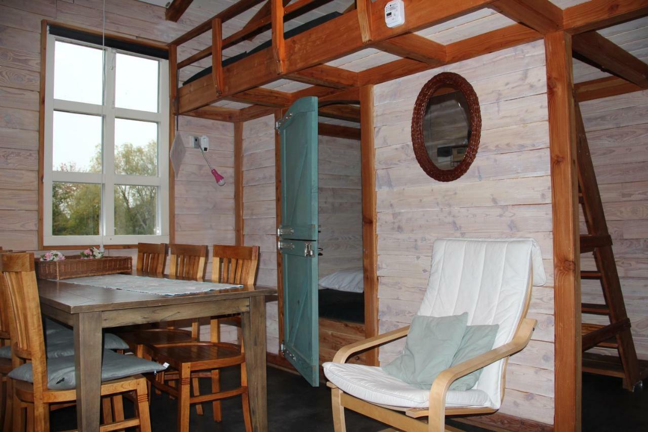 Chalet - Camping 'T Dekske Wintelre Eksteriør billede
